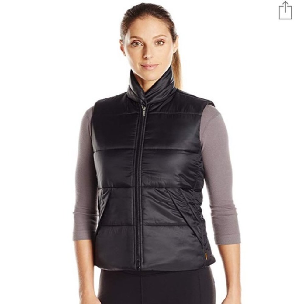 Lucy Inner Spark Vest Sz L Lucy Black EUC